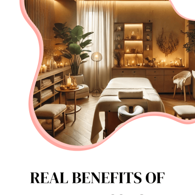Visual representation of the health benefits associated with Nuru massage.