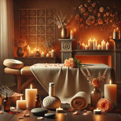 Client experiencing emotional healing during a lingam massage session.
